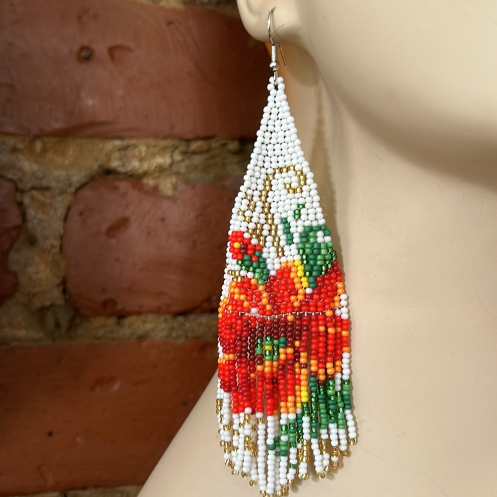 Swinging Dahlias Earrings